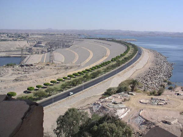 Aswan High Dam, River Nile, Sudan, Egypt