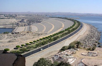 Aswan High Dam, River Nile, Sudan, Egypt