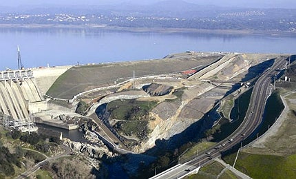 Californian dam