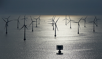 Offshore wind farm construction is picking up momentum in countries around the windy North Sea