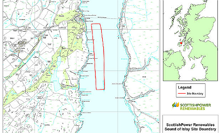 Sound of Islay map