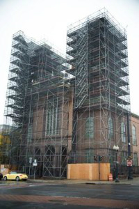 Layher scaffolding